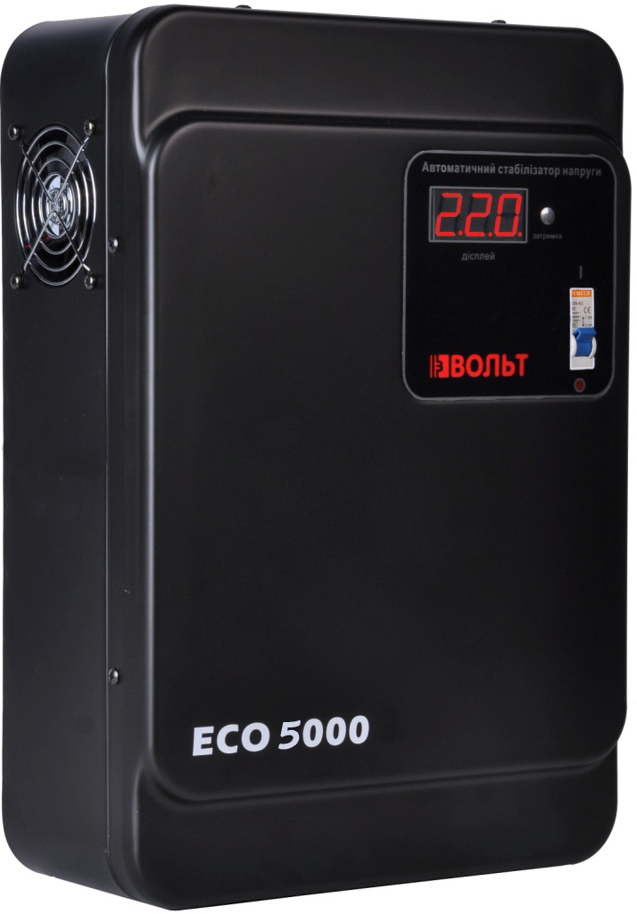 Стабилизатор напряжения ВОЛЬТ ECO 5000 (5 кВт) в интернет-магазине ...