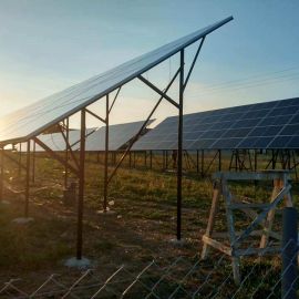 Мережева сонячна станція потужністю 70 кВт