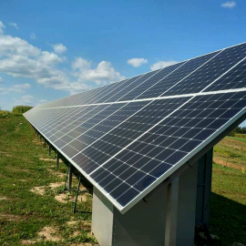 Сетевая солнечная станция мощностью 32 кВт
