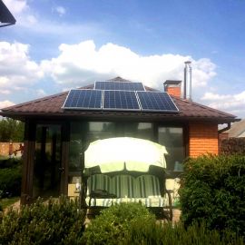 Сетевая солнечная станция мощностью 20 кВт
