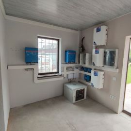 Гібридна сонячна станція Victron Energy на 10кВт + Зелений тариф