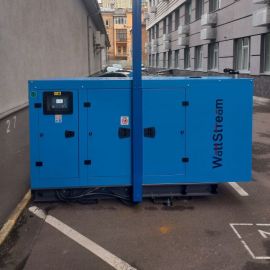 Генератор дизельний WattStream WS110-BS + АВР NXZM-400S/3B 350A (х4)