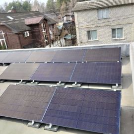 Гибридная солнечная электростанция 4,55 кВт на базе Victron Energy для частного дома
