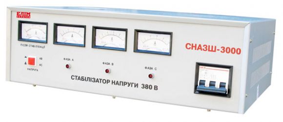 Стабилизатор напряжения Elim-Украина СНА3Ш-3000 - фото 1