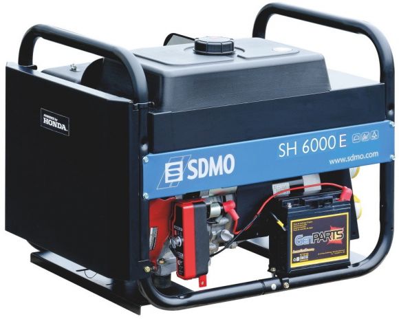 Генератор бензиновый SDMO SH 6000 E - фото 1