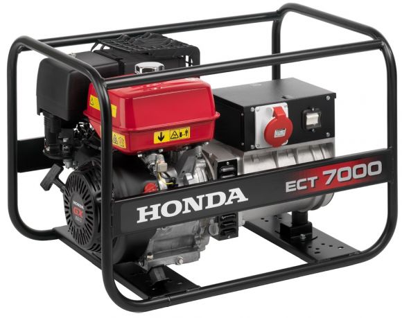 Генератор бензиновый Honda ECT 7000 K1 - фото 1