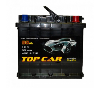 Аккумуляторная батарея TOP CAR Profi 6СТ-50Ah R+ 400A (EN)1