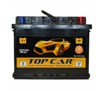 Аккумуляторная батарея TOP CAR Profi 6СТ-60Ah R+ 510A (EN)