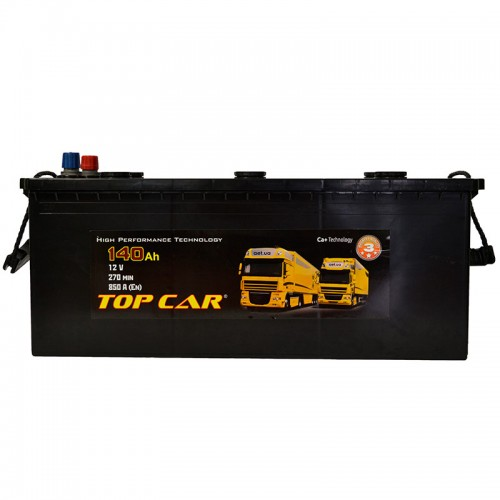 Аккумуляторная батарея TOP CAR Profi 6СТ-140Ah R+ 850A (EN) - фото 1
