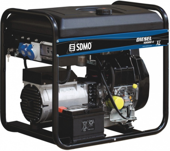 Генератор дизельный SDMO Diesel 10000 E-XLC - фото 1
