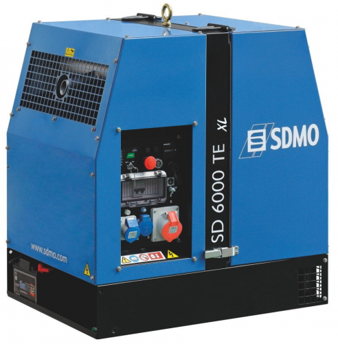 Генератор дизельный SDMO SD 6000 TE-XL - фото 1