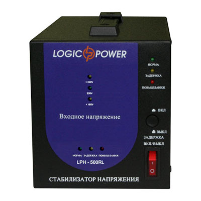 Стабилизатор напряжения LogicPower LPH-500RL - фото 2