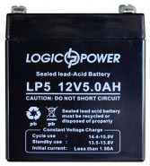 Акумуляторна батарея LogicPower LPM 12V 5.0Ah - фото 1