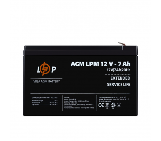 Аккумуляторная батарея LogicPower LPM 12V 7Ah