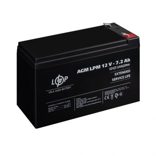 Аккумуляторная батарея LogicPower LPM 12V 7.2Ah - фото 4