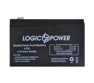 Аккумуляторная батарея LogicPower LPM 12V 8.0Ah