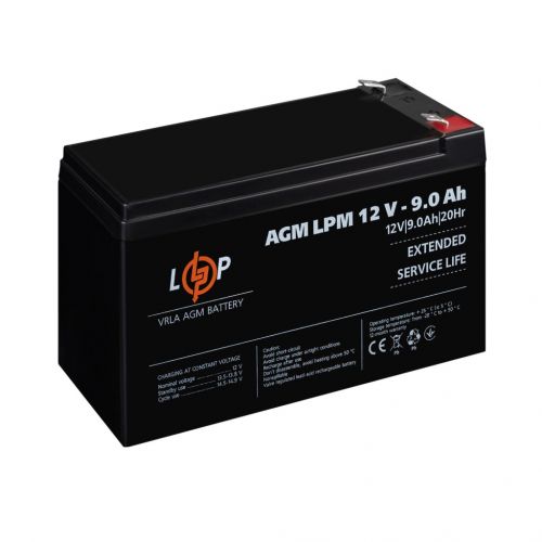 Аккумуляторная батарея LogicPower LPM 12V 9.0Ah - фото 4