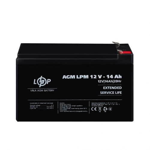 Аккумуляторная батарея LogicPower LPM 12V 14Ah - фото 2