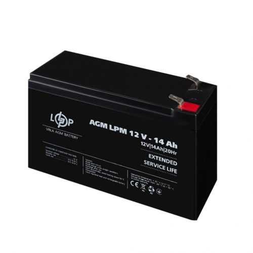 Аккумуляторная батарея LogicPower LPM 12V 14Ah - фото 3