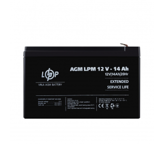 Акумуляторна батарея LogicPower LPM 12V 14Ah