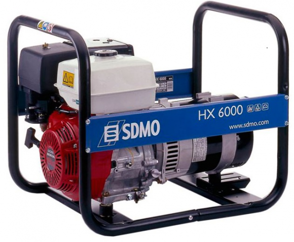Генератор бензиновый SDMO HX 6000-S - фото 1