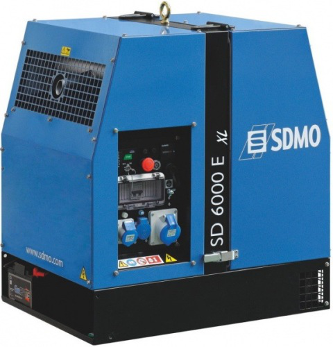 Генератор дизельный SDMO SD 6000 E-XL - фото 1