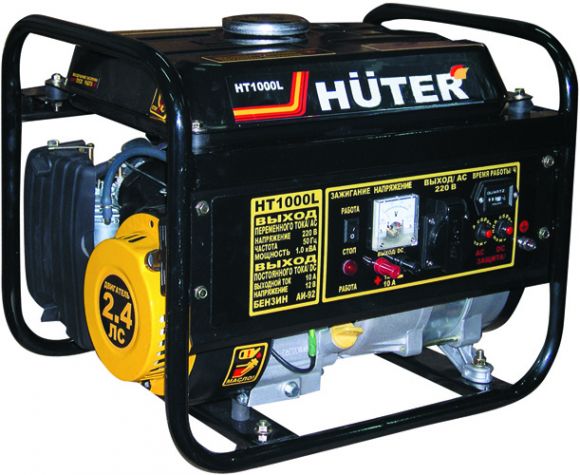 Генератор бензиновий HUTER HT 1000 L - фото 1