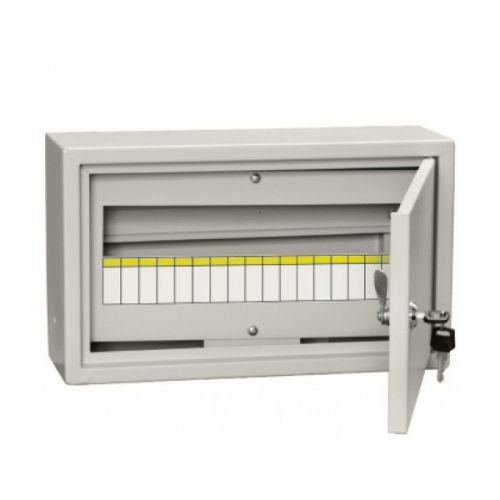 Корпус металлический ИЭК ЩРн-18з-1 38 УХЛ3 (MKM13-N-18-31-Z) - фото 1