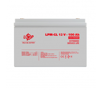 Аккумуляторная батарея LogicPower LPM-GL 12V 100AH