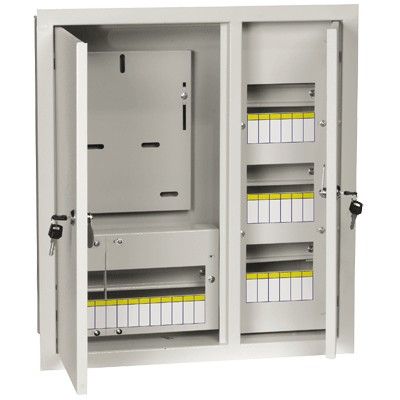 Корпус металлический ИЭК ЩУРн-3/30зо-1 36 УХЛ3 (MKM35-N-30-1-31-ZO) - фото 1