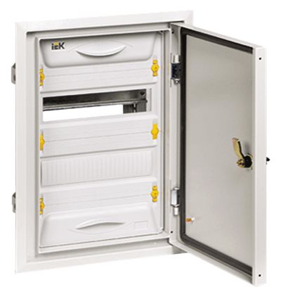 Корпус металлический ИЭК ЩРв-24з-1 36 IP31 UNIVERSAL (MKM12-V-24-31-Z-U) - фото 1