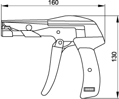 Пістолет для затяжки і обрізки хомутів ІЕК ПКХ-600А - фото 2