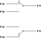 Дополнительный контакт  ПРОМФАКТОР  КДп3/4 к выключателю АВ3004 (правый) 2НО+2НЗ (F/AX4R) - фото 2