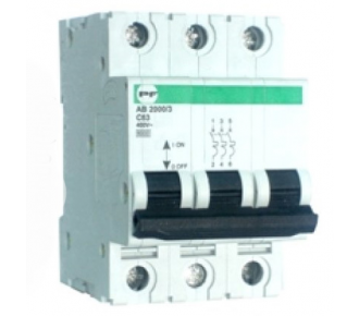 Автоматический выключатель ПРОМФАКТОР FB2-63 STANDART 3Р C 5A 6кА (FB2C3005)