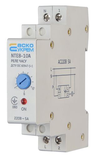 Реле часу АсКо NTE8-10A - фото 2
