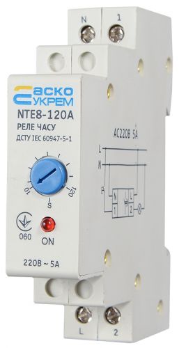 Реле времени АсКо NTE8-120A (A0090050003) - фото 3