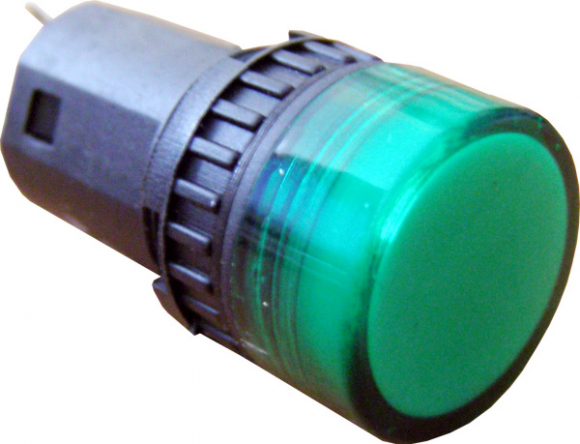 Світлодіодна матриця АсКо AD16-16DS зелена 220В АC - фото 1