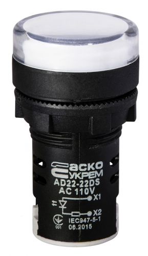 Світлодіодна матриця АсКо AD22-22DS біла 110В АC - фото 1