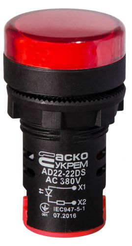 Світлодіодна матриця АсКо AD22-22DS червона 380В АC - фото 1
