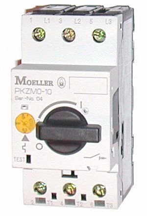 Автоматичний вимикач Eaton (Moeller) PKZM0-10 (072739) - фото 1