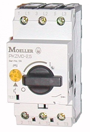 Автоматичний вимикач Eaton (Moeller) PKZM0-2,5-SC (229834) - фото 1