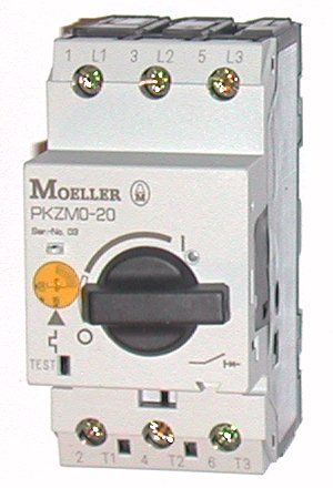 Автоматический выключатель Eaton (Moeller) PKZM0-20 (046988) - фото 1