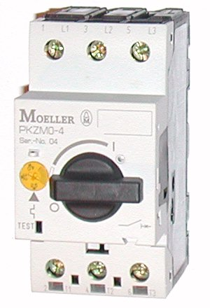 Автоматический выключатель Eaton (Moeller) PKZM0-4-SC (229835) - фото 1