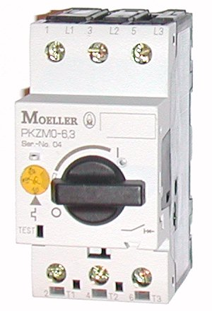 Автоматический выключатель Eaton (Moeller) PKZM0-6,3-SC (229836) - фото 1