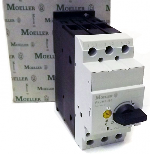 Автоматический выключатель Eaton (Moeller) PKZM4-50 (222355) - фото 1