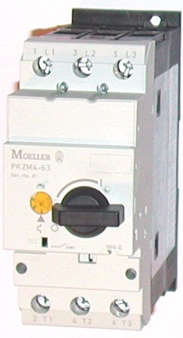 Автоматичний вимикач Eaton (Moeller) PKZM4-63 (222413) - фото 1