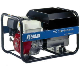 Генератор бензиновий SDMO VX 200/4 HS