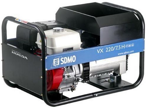 Генератор бензиновый SDMO VX 220/7,5 H-S - фото 1