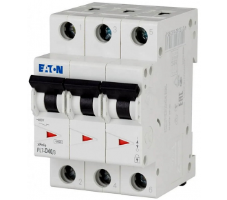 Автоматический выключатель Eaton (Moeller) PL7-D40/3 (263425)