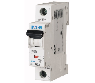 Автоматичний вимикач Eaton (Moeller) PL6-B20 / 1 (286522)